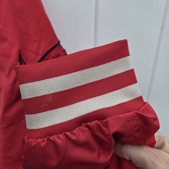 NBA Ultra Game Chicago Bulls Men's Bomber Jacket Size XL Ultra Game Authentic - Picture 8 of 16